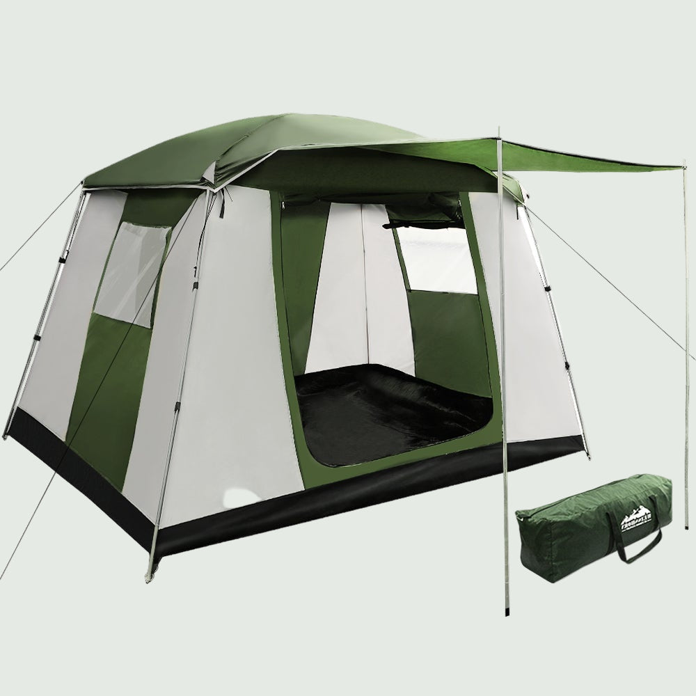 Weisshorn Instant Up Camping Tent 6 Person Pop up Tents Family Hiking