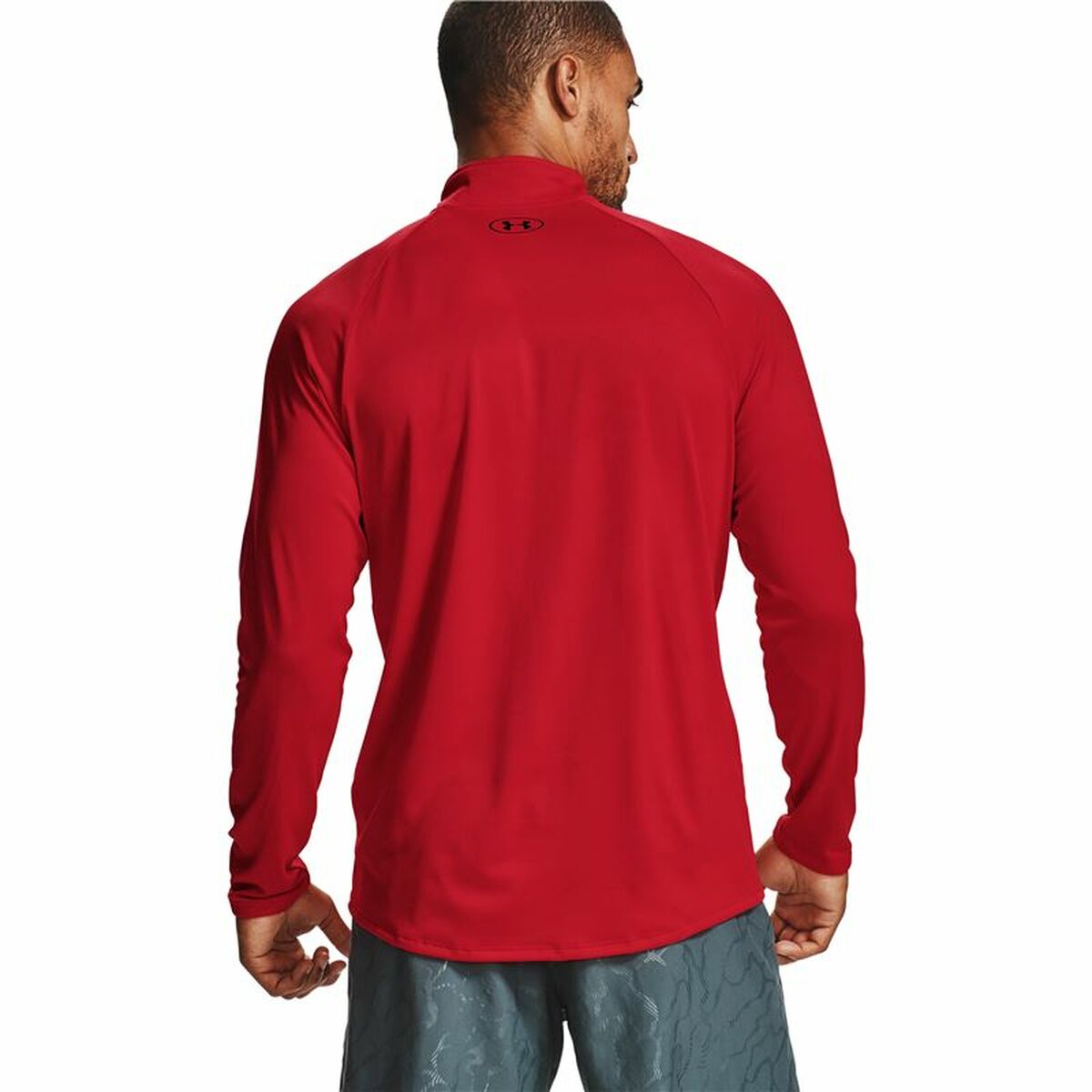 Men’s Long Sleeve T-Shirt Under Armour Tech™ ½ Red