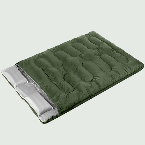 Mountview Sleeping Bag Double Bags Outdoor Camping Thermal -10? Hiking