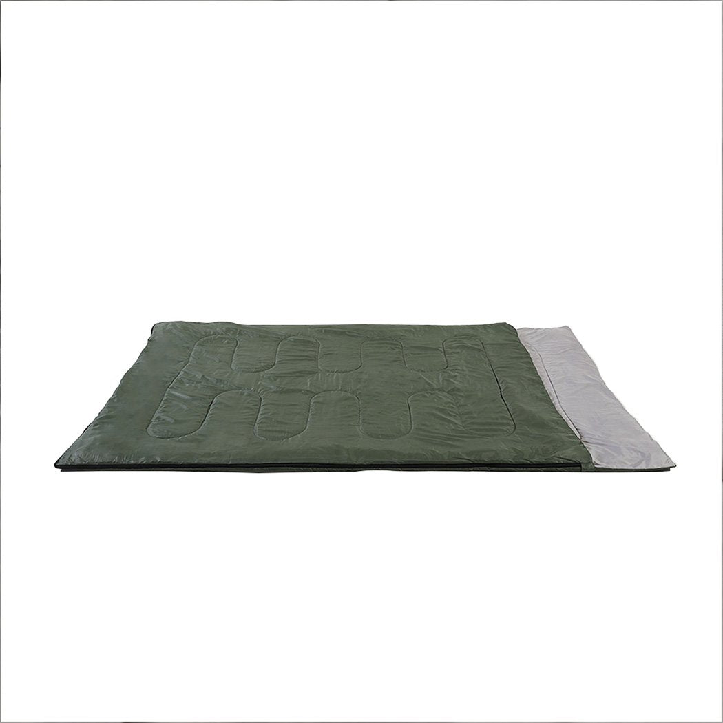 Mountview Sleeping Bag Double Bags Outdoor Camping Thermal -10? Hiking