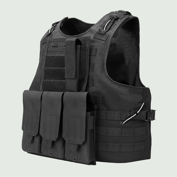 Fashion multifumctional ajustable shoulder strap military vest