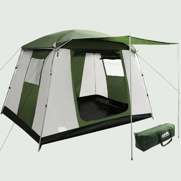 Weisshorn Instant Up Camping Tent 6 Person Pop up Tents Family Hiking
