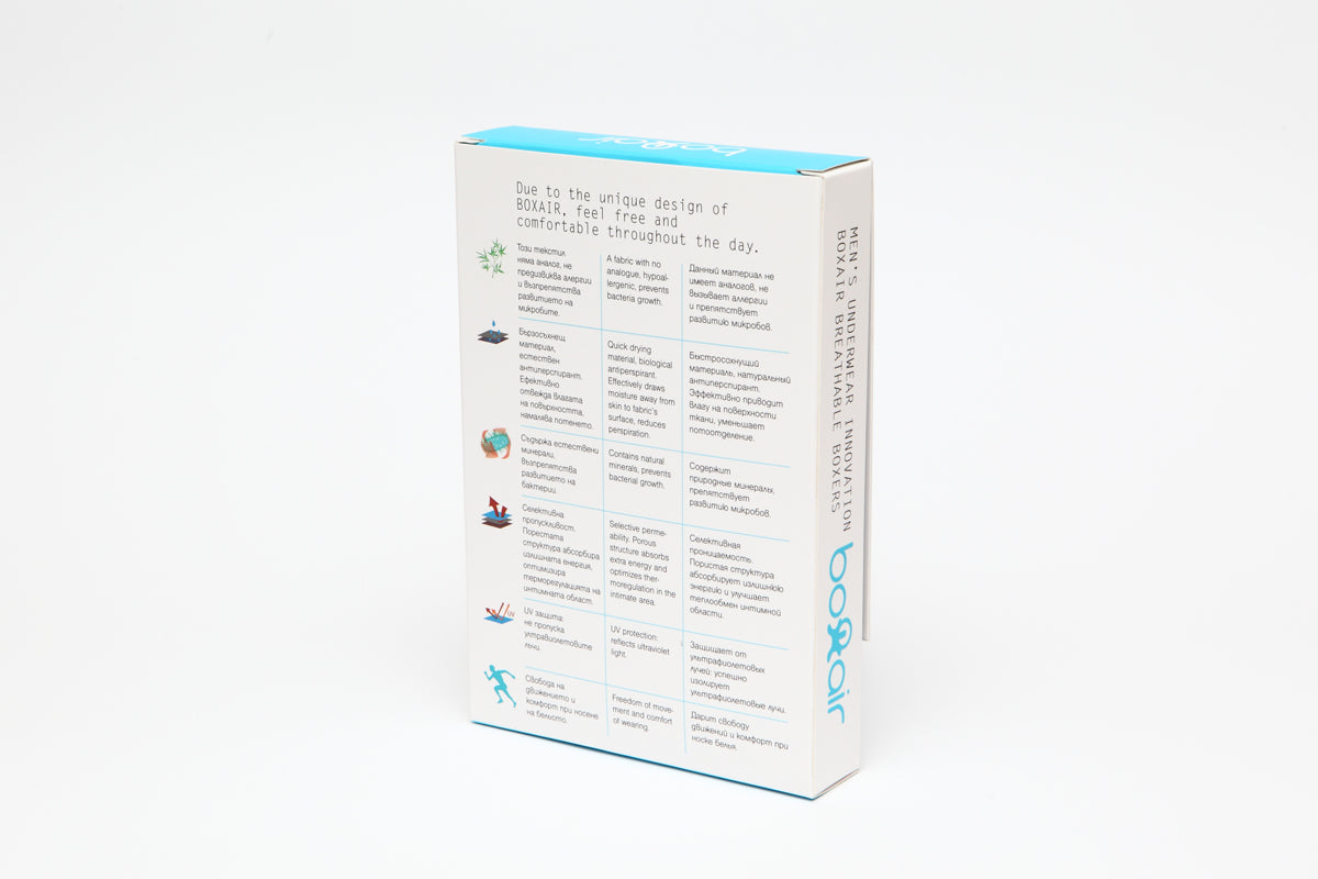 BoxAir Cooling Underwear - White