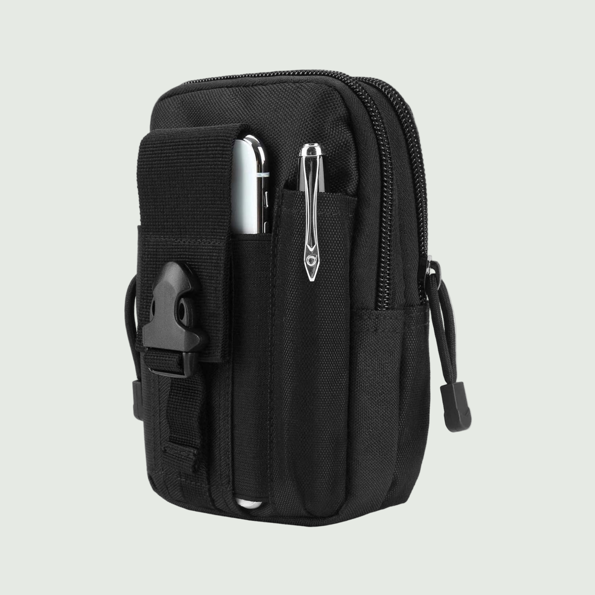 JupiterGear Tactical MOLLE Military Pouch Waist Bag for Hiking,