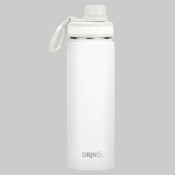 DRINCO® 22oz Stainless Steel Sport Water Bottle - Artic White