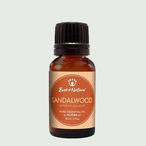 Sandalwood Essential Oil blended with Jojoba Oil